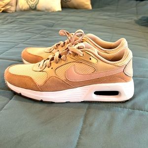 Nike Air Max…Worn once…beautiful blush color..size 9